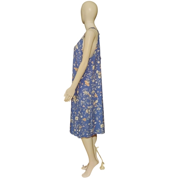 LOFT Plus Floral Print Sleeveless Swing Dress - Picture 5 of 13